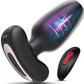 Anal Plug Vibrator Toy,Areskey Anal Massager with 9 Vibration Modes, Vibrating Anal Butt Plug with Wireless Remote Control, G-spot Vibrator Anal Sex Toys for Men, Women and Couples