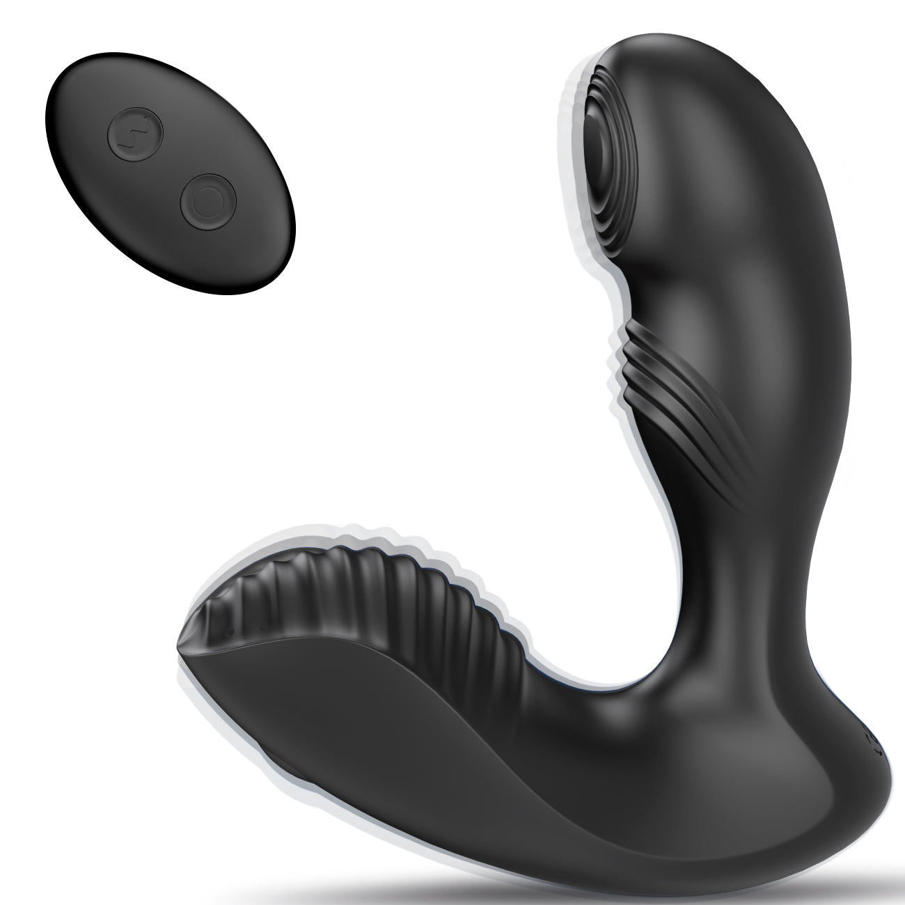 Anal Vibrator,Areskey 3 in 1 Tapping Prostate Massager Anal Vibrator with 7 Thump Tapping & Vibrating Butt Plug Anal Sex Toys with Remote Control